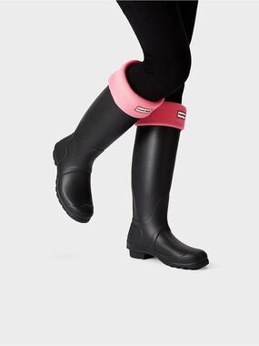 Pink Hunter Rain Boot Lining Socks